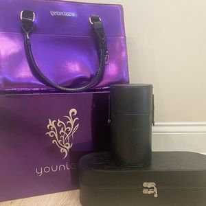 Younique makeup/brush case collection - set of 3.
